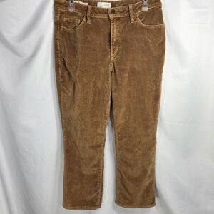 Universal Thread Burnt Orange 5 Pocket Ankle Bootcut Corduroy Pants Size 12/31R